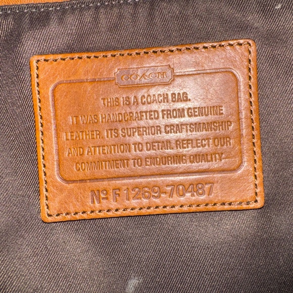 COACH MBK Weekend Tote, Lighter Brown Leather (Authentic Pre-Owned) - Picture 7 of 12